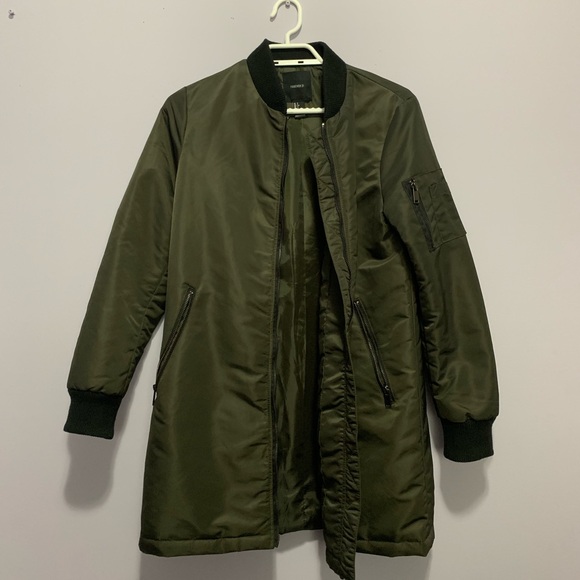 long-line bomber jacket ✨ - Picture 2 of 2